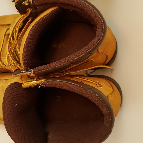 "Timberland" 7 eye moc toe midhaven lace up boots - Picture 10 of 13